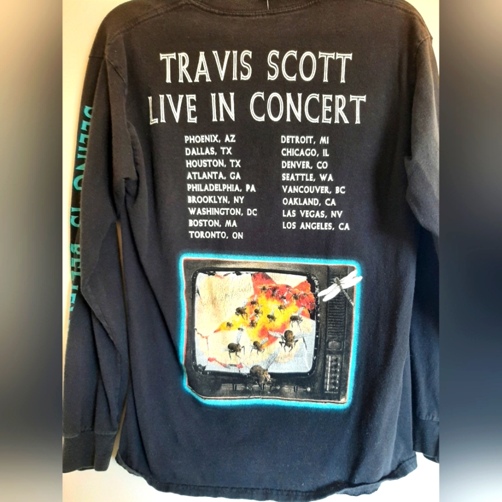 Travis Scott - Long Sleeve Concert Tee 2017